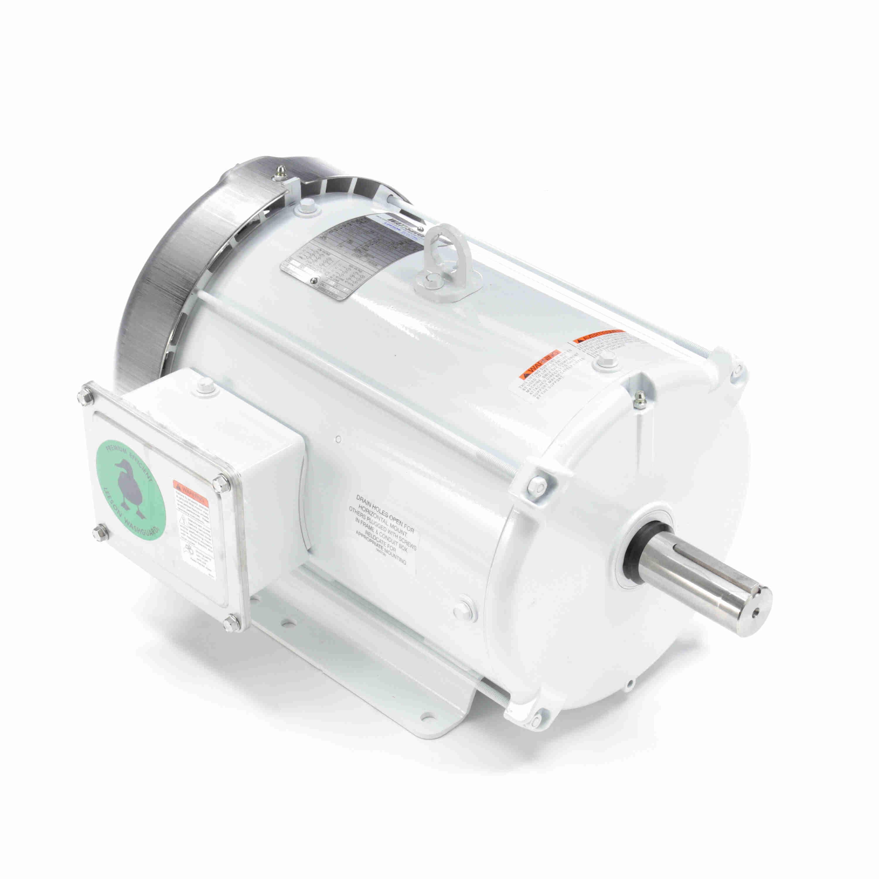 Marathon Electric General Purpose Motor, 7.50 & 7.50 HP, 3 Ph, 60 & 50 Hz, 230/460 & 190/380 V, 1800 & 1500 RPM, 213T Frame, TEFC