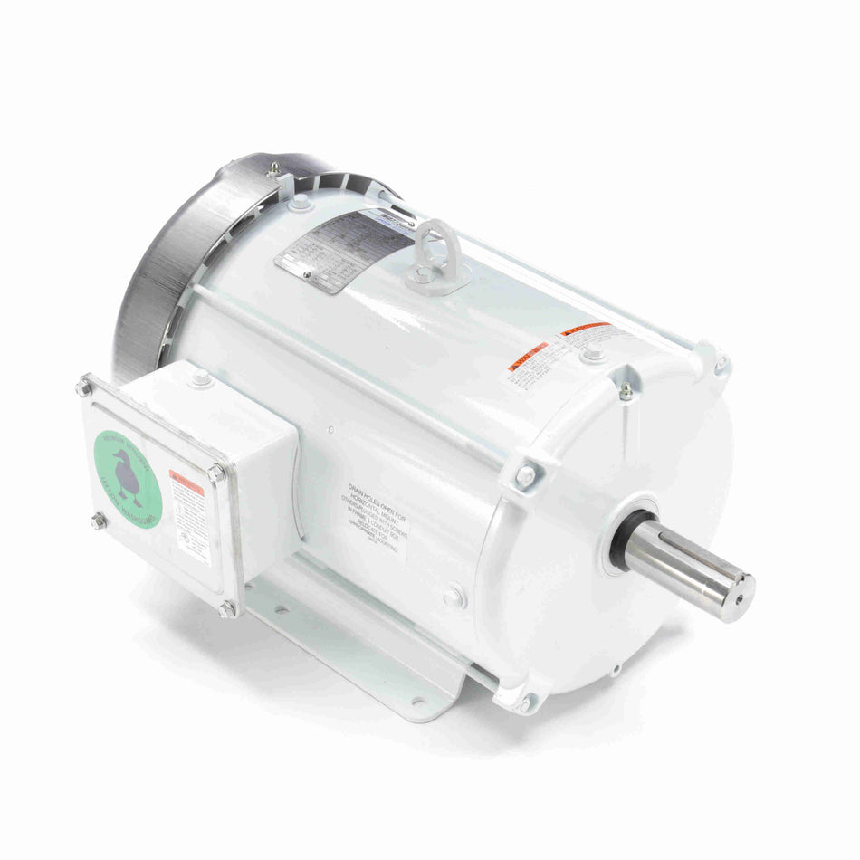 Marathon Electric General Purpose Motor, 7.50 & 7.50 HP, 3 Ph, 60 & 50 Hz, 230/460 & 190/380 V, 1800 & 1500 RPM, 213T Frame, TEFC
