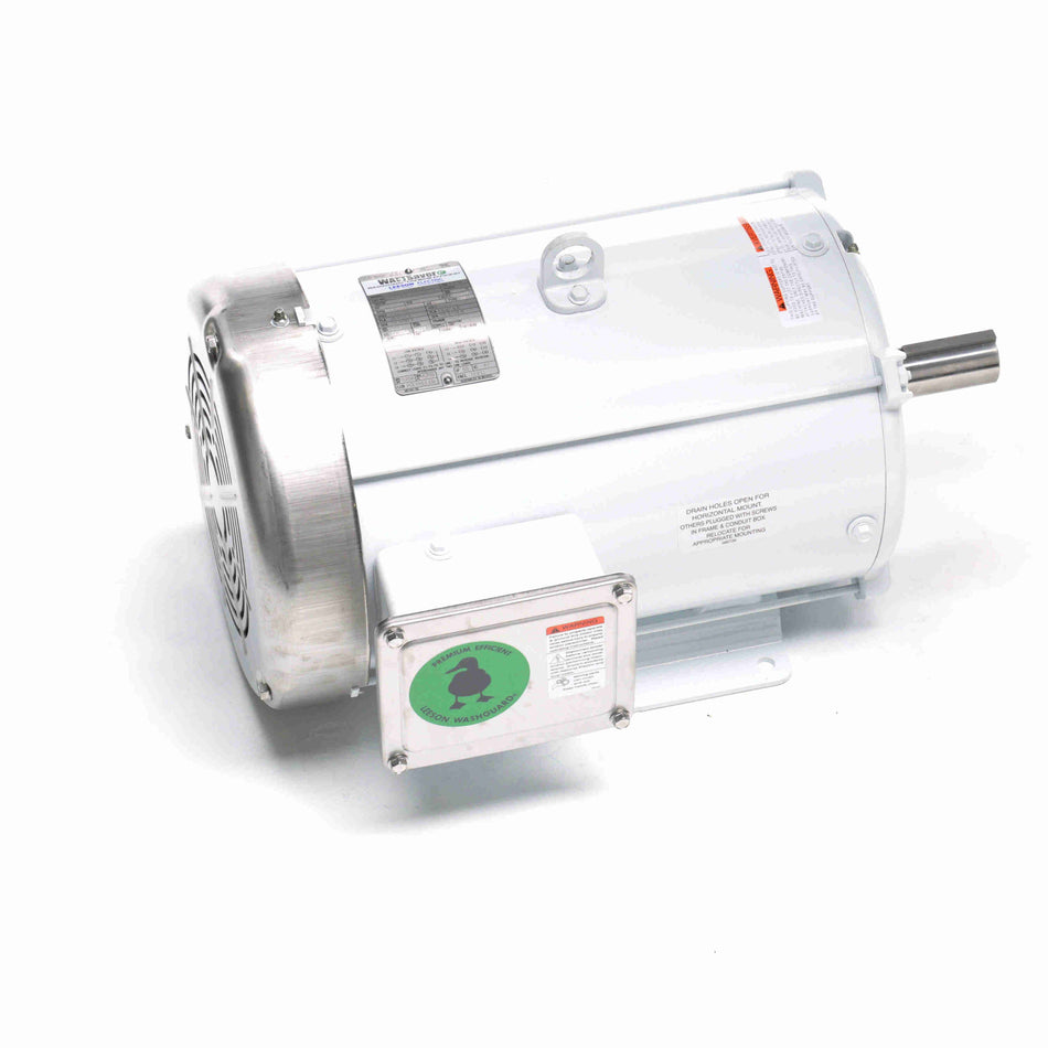 Marathon Electric General Purpose Motor, 10 & 10 HP, 3 Ph, 60 & 50 Hz, 230/460 & 190/380 V, 1800 & 1500 RPM, 215T Frame, TEFC