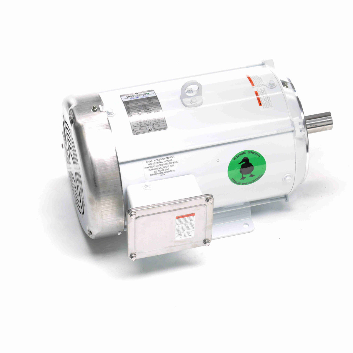 Marathon Electric General Purpose Motor, 10 & 10 HP, 3 Ph, 60 & 50 Hz, 230/460 & 190/380 V, 1800 & 1500 RPM, 215TC Frame, TEFC