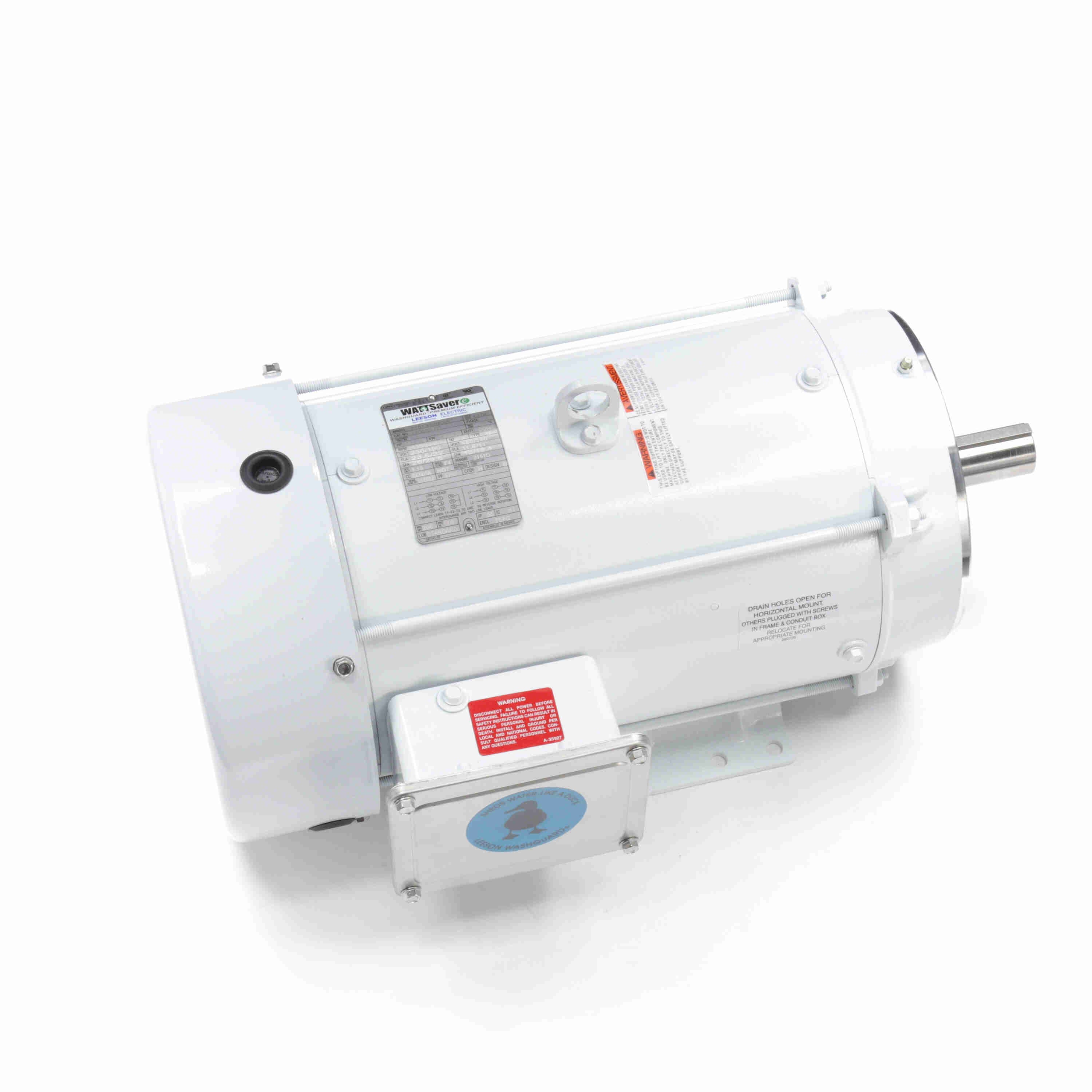 Marathon Electric General Purpose Motor, 10 & 7.50 HP, 3 Ph, 60 & 50 Hz, 230/460 & 190/380 V, 3600 & 3000 RPM, 215TC Frame, TEFC