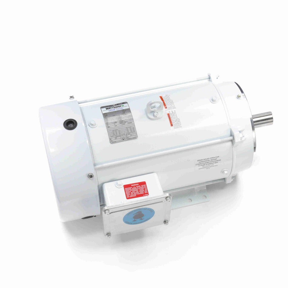 Marathon Electric General Purpose Motor, 10 & 7.50 HP, 3 Ph, 60 & 50 Hz, 230/460 & 190/380 V, 3600 & 3000 RPM, 215TC Frame, TEFC
