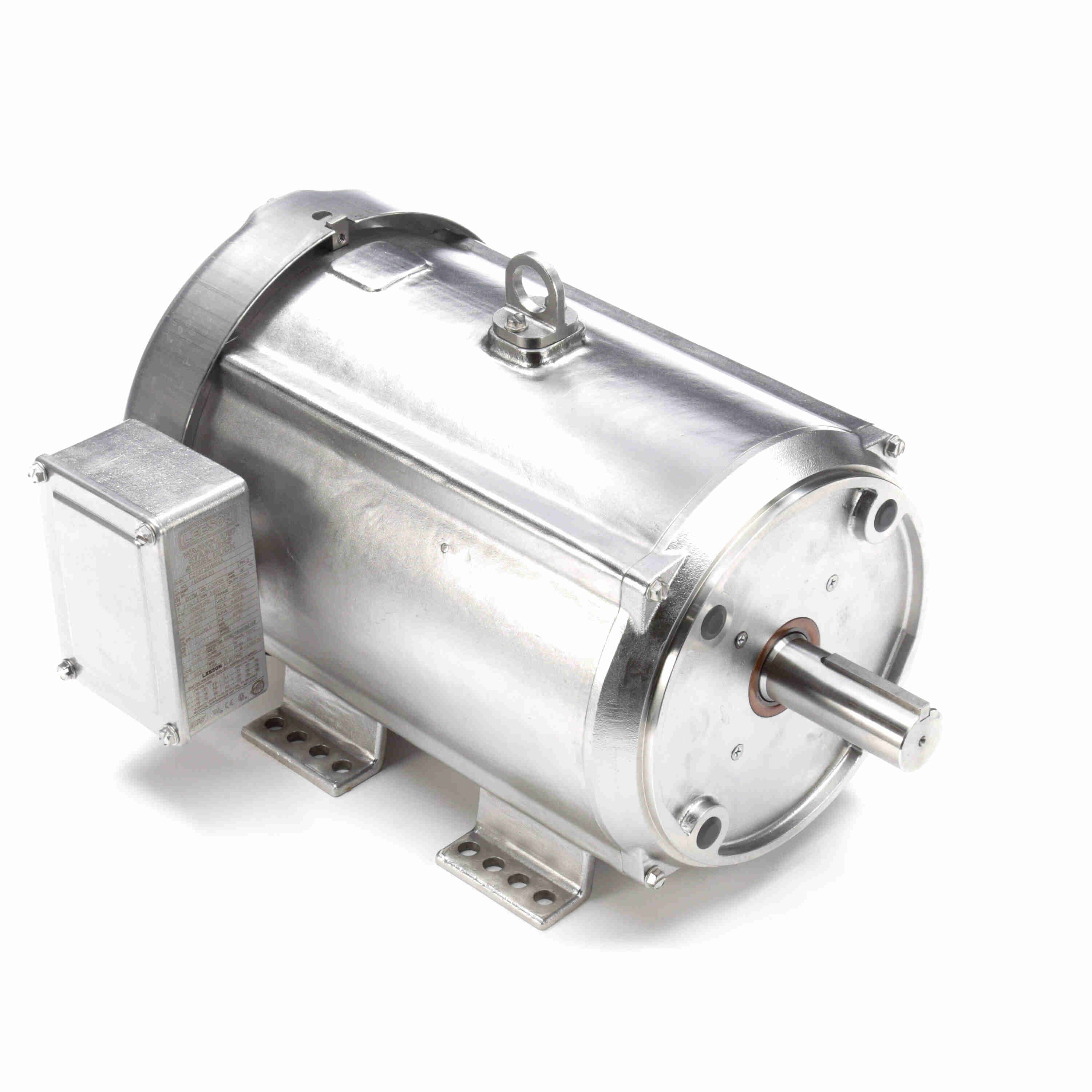 Marathon Electric General Purpose Motor, 7.50 & 5 HP, 3 Ph, 60 & 50 Hz, 230/460 & 190/380 V, 3600 & 3000 RPM, 213TC Frame, TEFC