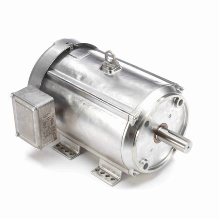 Marathon Electric General Purpose Motor, 7.50 & 5 HP, 3 Ph, 60 & 50 Hz, 230/460 & 190/380 V, 1800 & 1500 RPM, 213TC Frame, TEFC