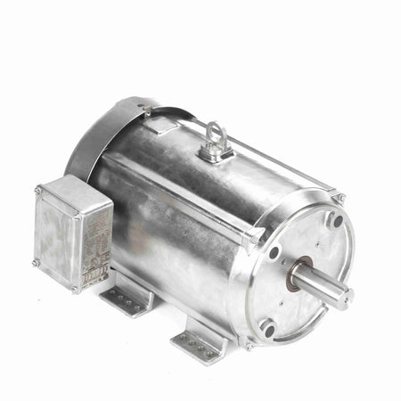 Marathon Electric General Purpose Motor, 10 & 7.50 HP, 3 Ph, 60 & 50 Hz, 230/460 & 190/380 V, 3600 & 3000 RPM, 215TC Frame, TEFC