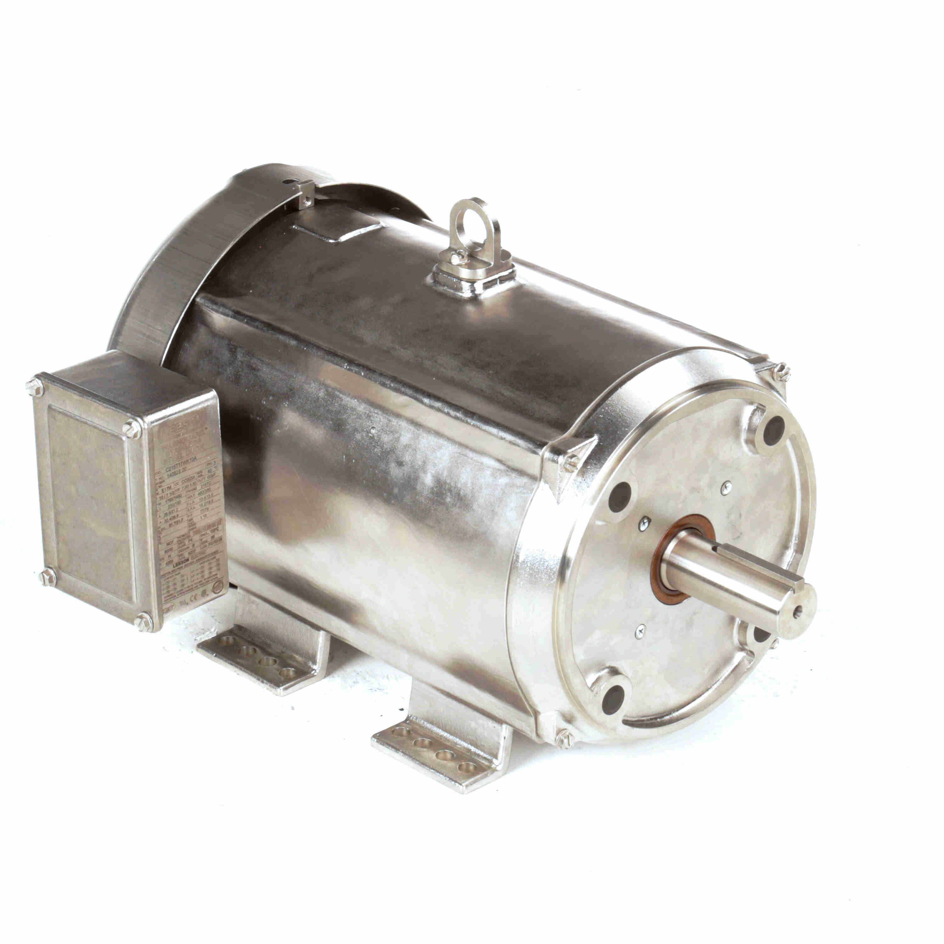 Marathon Electric General Purpose Motor, 10 & 7.50 HP, 3 Ph, 60 & 50 Hz, 230/460 & 190/380 V, 1800 & 1500 RPM, 215TC Frame, TEFC