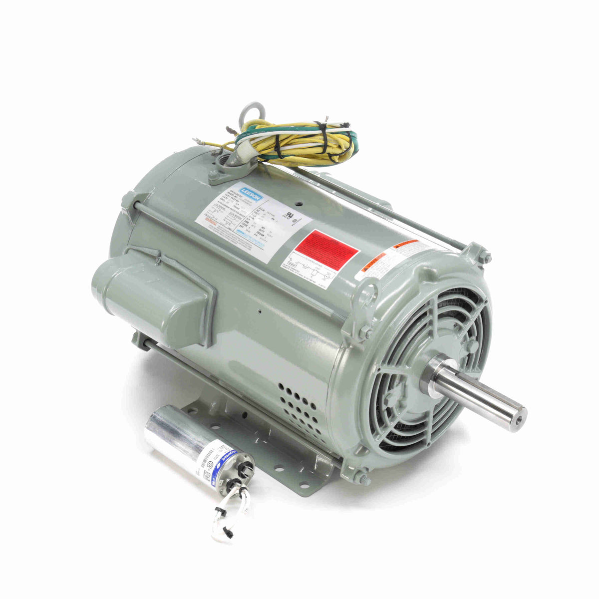 Marathon Electric Crop Dryer Motor, 10 & 15 HP, 1 Ph, 60 & 60 Hz, 230 & 230 V, 3600 & 3600 RPM, 215TZ Frame, DP