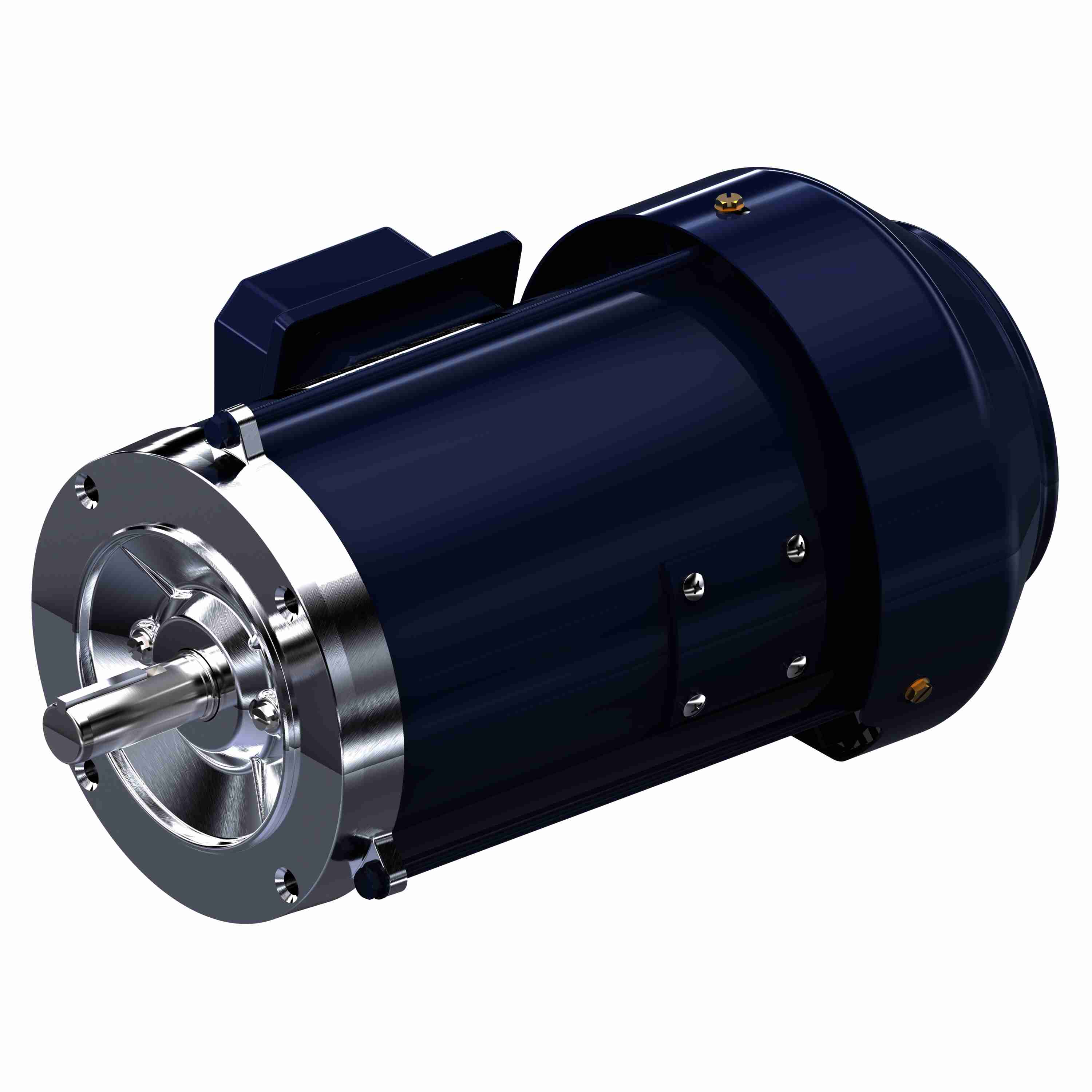Marathon Electric General Purpose Motor, 1 & 0.75 HP, 3 Ph, 60 & 50 Hz, 208-230/460 & 190/380 V, 1800 & 1500 RPM, 143TC Frame, TEFC