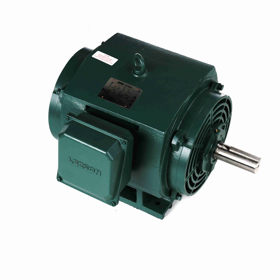 Marathon Electric General Purpose Motor, 7.50 & 5 HP, 3 Ph, 60 & 50 Hz, 230/460 & 190/380 V, 3600 & 3000 RPM, 184TC Frame, DP