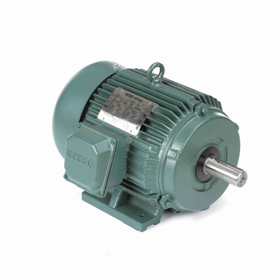 Marathon Electric Close-Coupled Pump Motor, 15 & 10 HP, 3 Ph, 60 & 50 Hz, 230/460 & 190/380 V, 1200 & 1000 RPM, 284JP Frame, DP