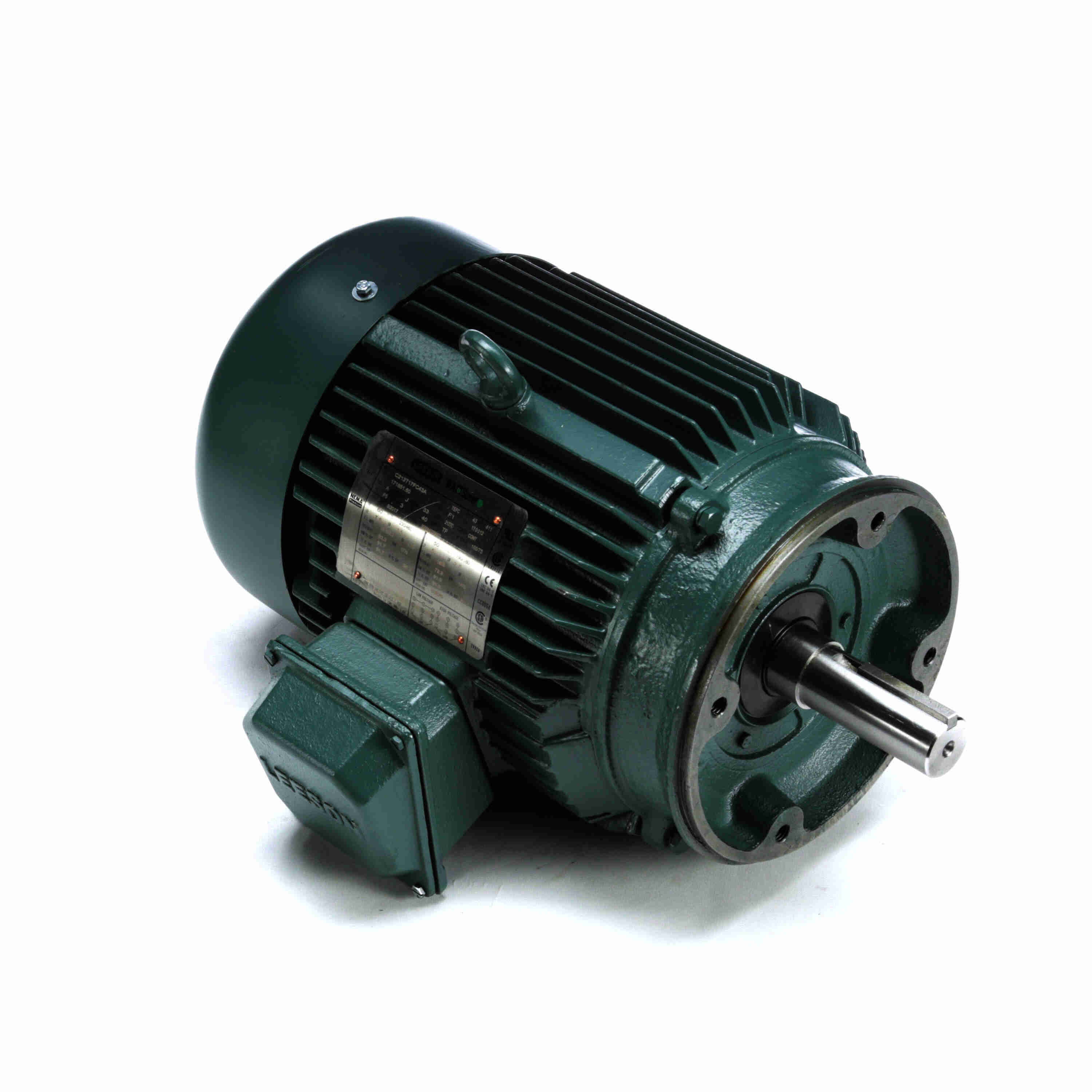Marathon Electric General Purpose Motor, 10 HP, 1 Ph, 60 Hz, 230 V, 1800 & 1800 RPM, 215T Frame, TEFC
