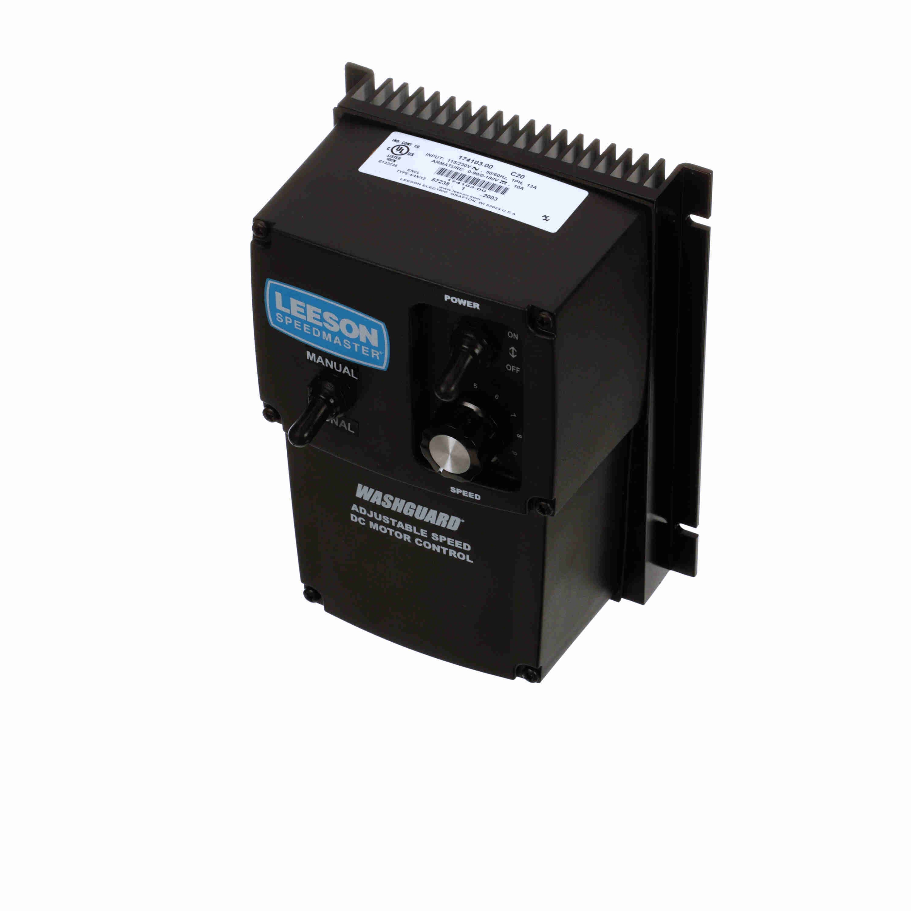 Marathon Electric DC SCR CONTROL.NEMA 4X.NON-REVERSING..1/4-1HP/1/4-2HP.115/230V