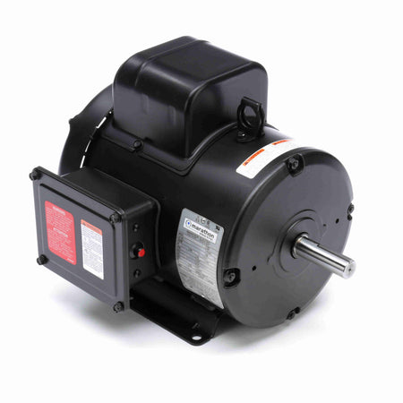 Marathon Electric General Purpose Farm Duty Motor, 2 HP, 1 Ph, 60 Hz, 115/230 V, 1800 RPM, 182TZ Frame, TEFC