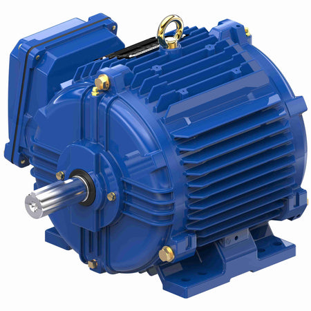 Marathon Electric Severe Duty Motor, 2 HP, 3 Ph, 60 Hz, 460 V, 1200 & 1200 RPM, 184T Frame, TENV