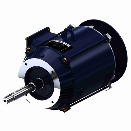 Marathon Electric Close-Coupled Pump Motor, 5 HP, 3 Ph, 60 Hz, 575 V, 3600 & 3600 RPM, 182JPV Frame, DP