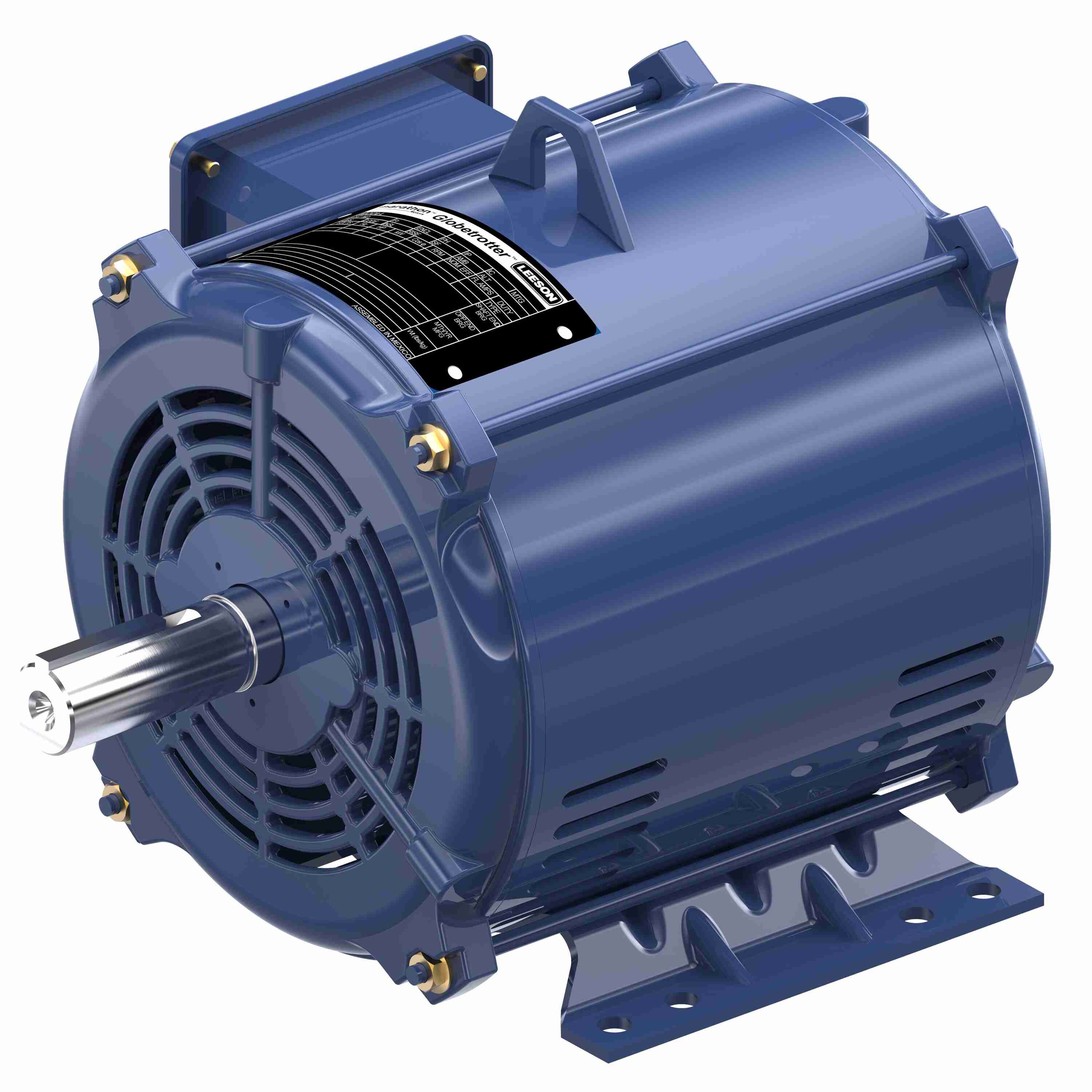 Marathon Electric General Purpose Motor, 5 & 3 HP, 3 Ph, 60 & 50 Hz, 208-230/460 & 190/380 V, 1800 & 1500 RPM, 184T Frame, DP