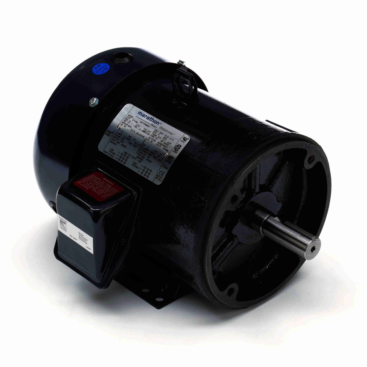Marathon Electric Explosion Proof Motor, 7.50 HP, 3 Ph, 60 Hz, 575 V, 1800 & 1800 RPM, 213T Frame, EPFC