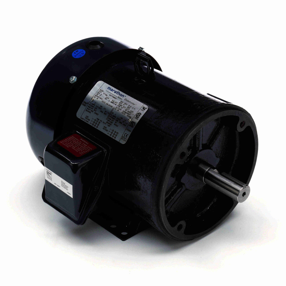 Marathon Electric Explosion Proof Motor, 7.50 HP, 3 Ph, 60 Hz, 575 V, 1800 & 1800 RPM, 213T Frame, EPFC