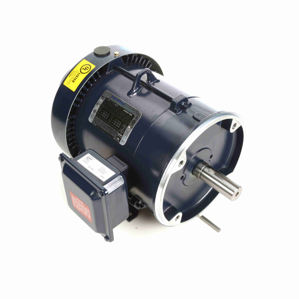 Marathon Electric General Purpose Motor, 3 & 2 HP, 3 Ph, 60 & 50 Hz, 230/460 & 190/380 V, 3600 & 3000 RPM, 182TC Frame, TEFC