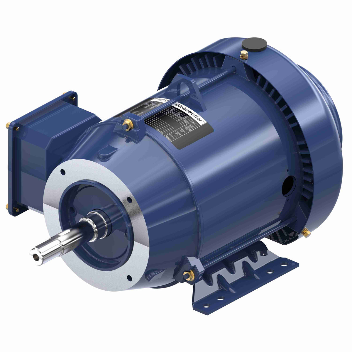Marathon Electric Close-Coupled Pump Motor, 3 HP, 3 Ph, 60 Hz, 575 V, 1800 & 1800 RPM, 182JM Frame, TEFC