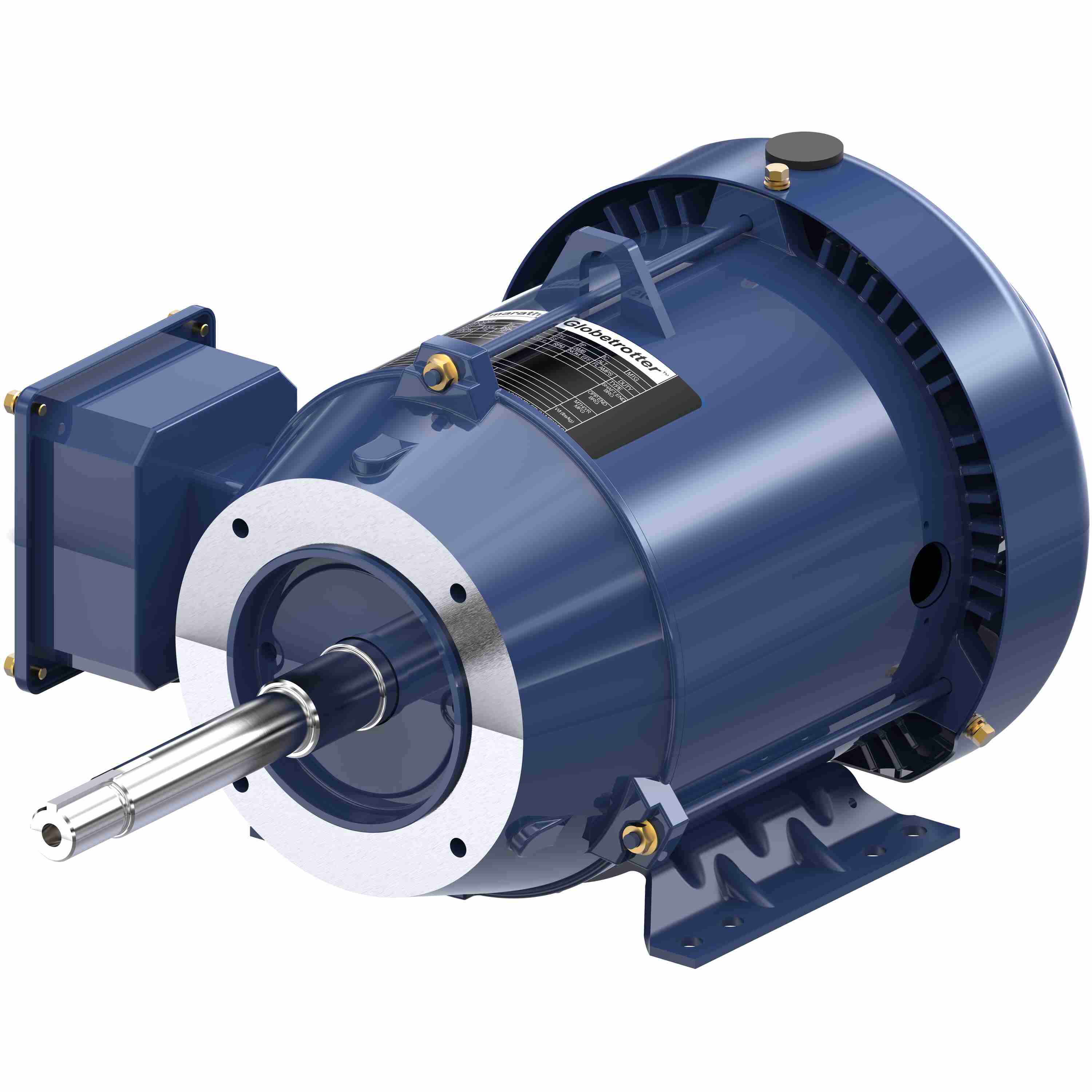 Marathon Electric Close-Coupled Pump Motor, 5 HP, 3 Ph, 60 Hz, 575 V, 1800 & 1800 RPM, 184JP Frame, TEFC