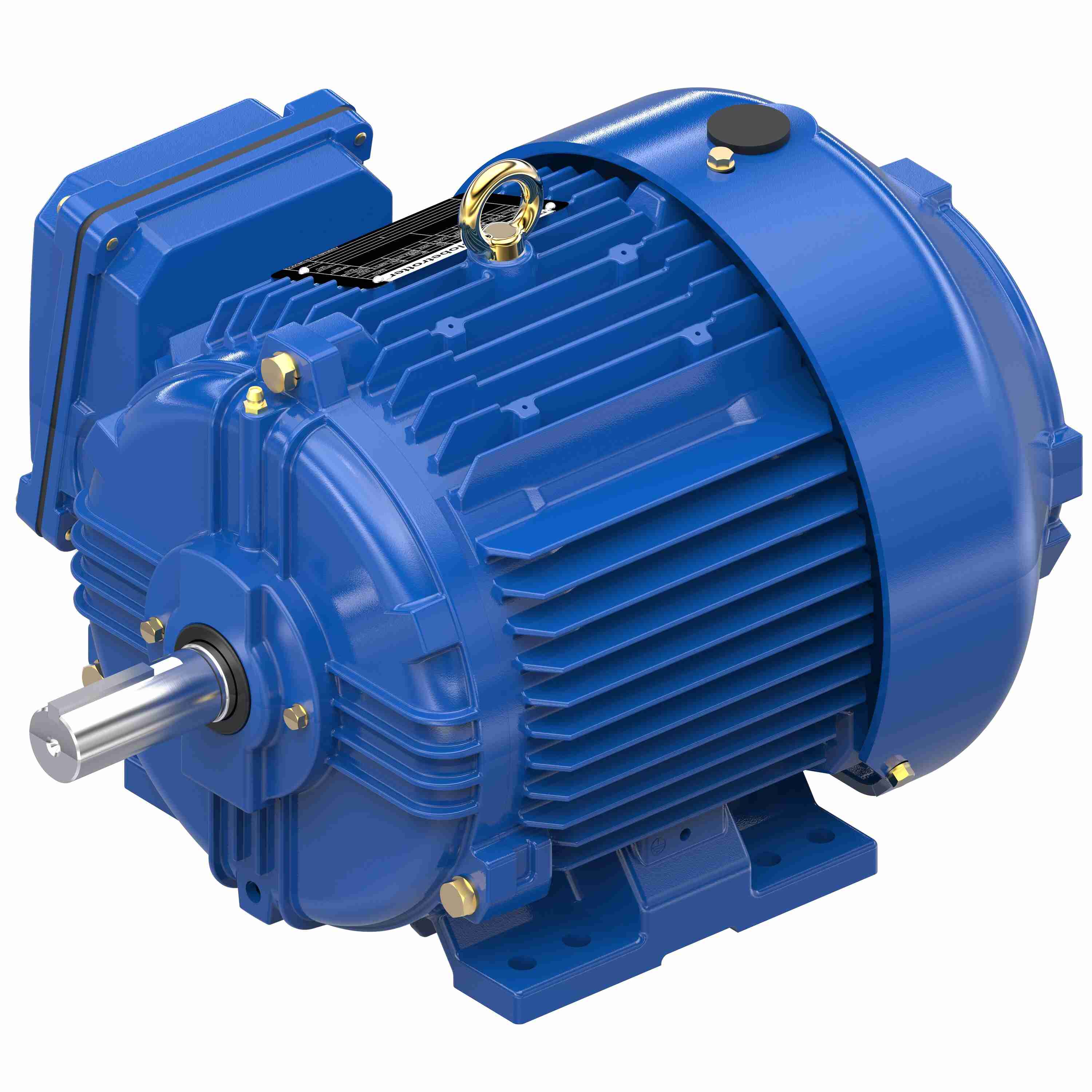 Marathon Electric Severe Duty Motor, 1.50 HP, 3 Ph, 60 Hz, 460 V, 1200 & 1200 RPM, 182T Frame, TEFC