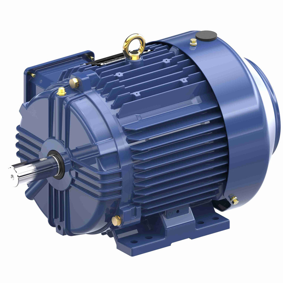 Marathon Electric General Purpose Motor, 1.50 HP, 3 Ph, 60 Hz, 575 V, 1200 & 1200 RPM, 182T Frame, TEFC