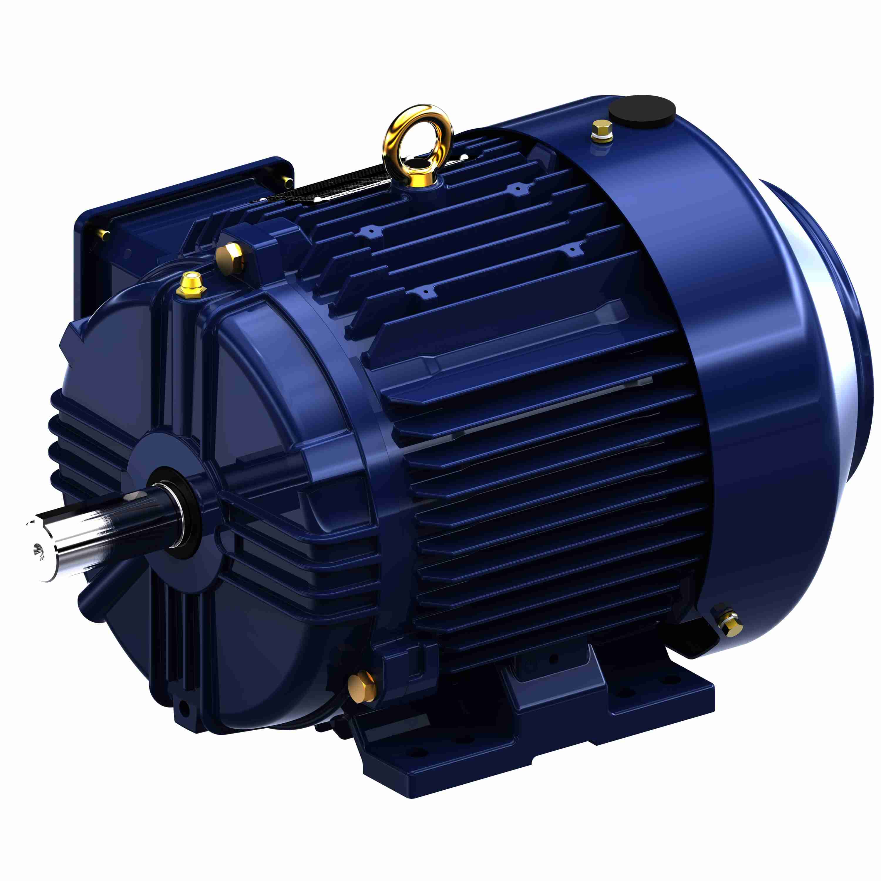 Marathon Electric General Purpose Motor, 1 HP, 3 Ph, 60 Hz, 230/460 V, 900 & 900 RPM, 182T Frame, TEFC