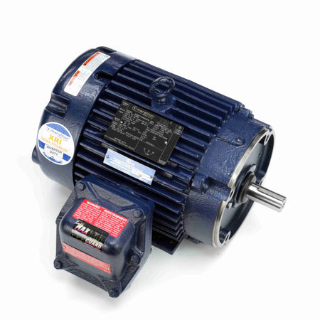 Marathon Electric Cast Iron Motor, 1.50 & 1 HP, 3 Ph, 60 & 50 Hz, 230/460 & 200/400 V, 1200 & 1000 RPM, 100L Frame, TEFC