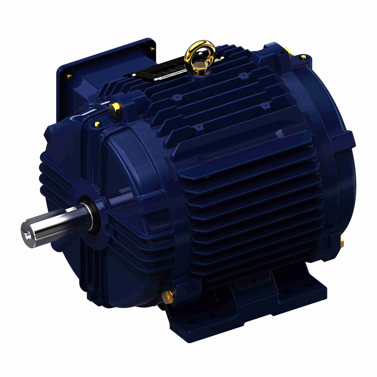 Marathon Electric General Purpose Motor, 1.50 & 1 HP, 3 Ph, 60 & 50 Hz, 230/460 & 190/380 V, 1200 & 1000 RPM, 182T Frame, TENV
