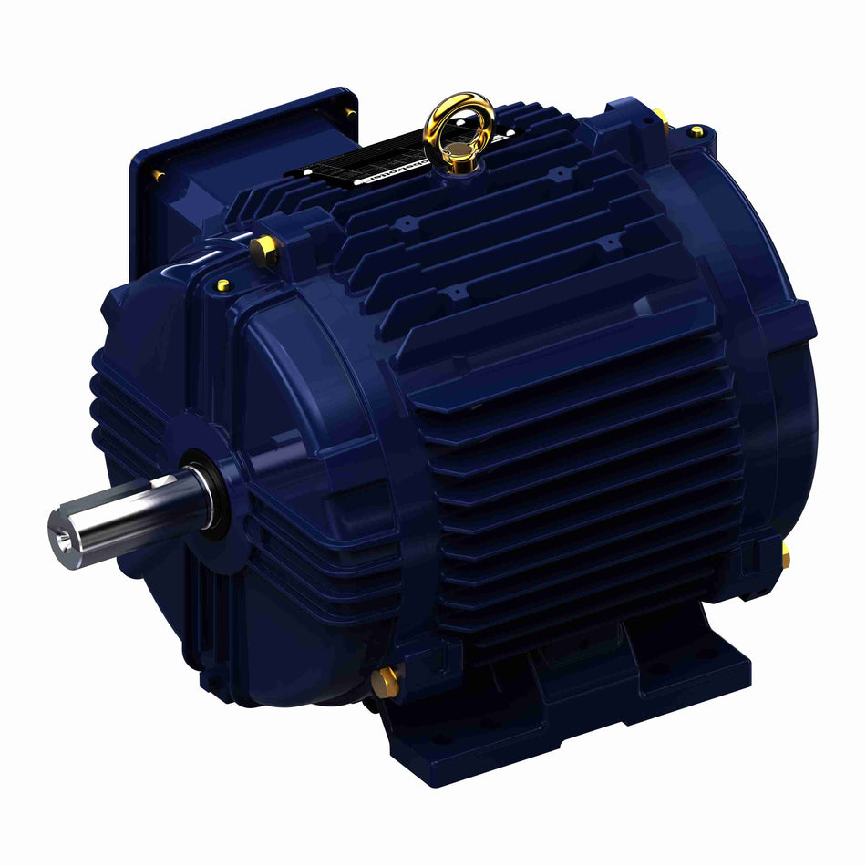 Marathon Electric General Purpose Motor, 1.50 & 1 HP, 3 Ph, 60 & 50 Hz, 230/460 & 190/380 V, 1200 & 1000 RPM, 182T Frame, TENV