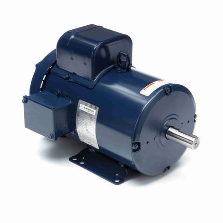 Marathon Electric General Purpose Motor, 5 HP, 1 Ph, 60 Hz, 208-230 V, 3600 RPM, 184T Frame, TEFC