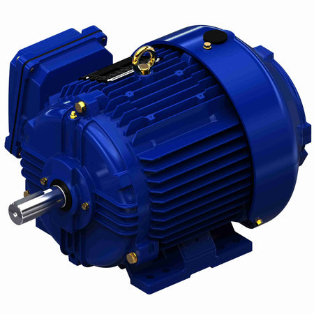 Marathon Electric Severe Duty Motor, 1.50 HP, 3 Ph, 60 Hz, 460 V, 900 & 900 RPM, 184T Frame, TEFC