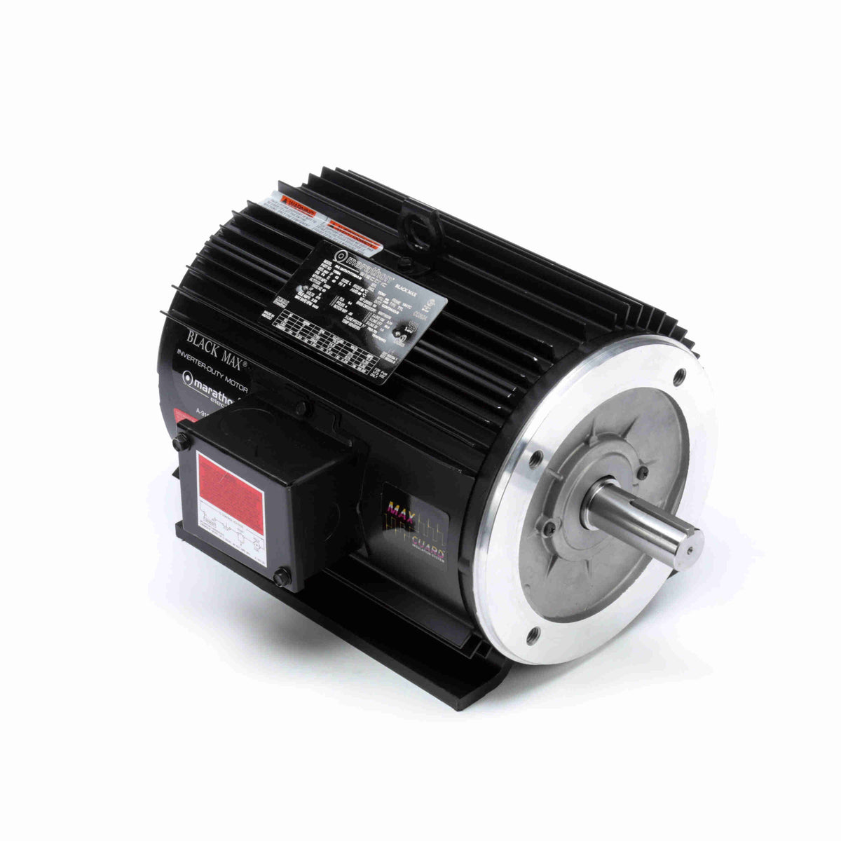 Marathon Electric Speed Ratio Motor, 5 HP, 3 Ph, 60 Hz, 575 V, 1800 RPM, 184TC Frame, TENV