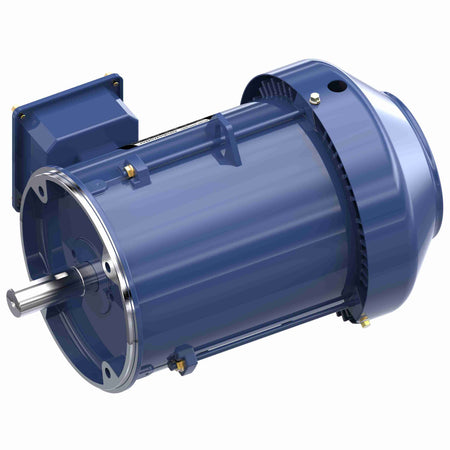 Marathon Electric General Purpose Motor, 5 & 3 HP, 3 Ph, 60 & 50 Hz, 230/460 & 190/380 V, 1800 & 1500 RPM, 184TC Frame, TEFC