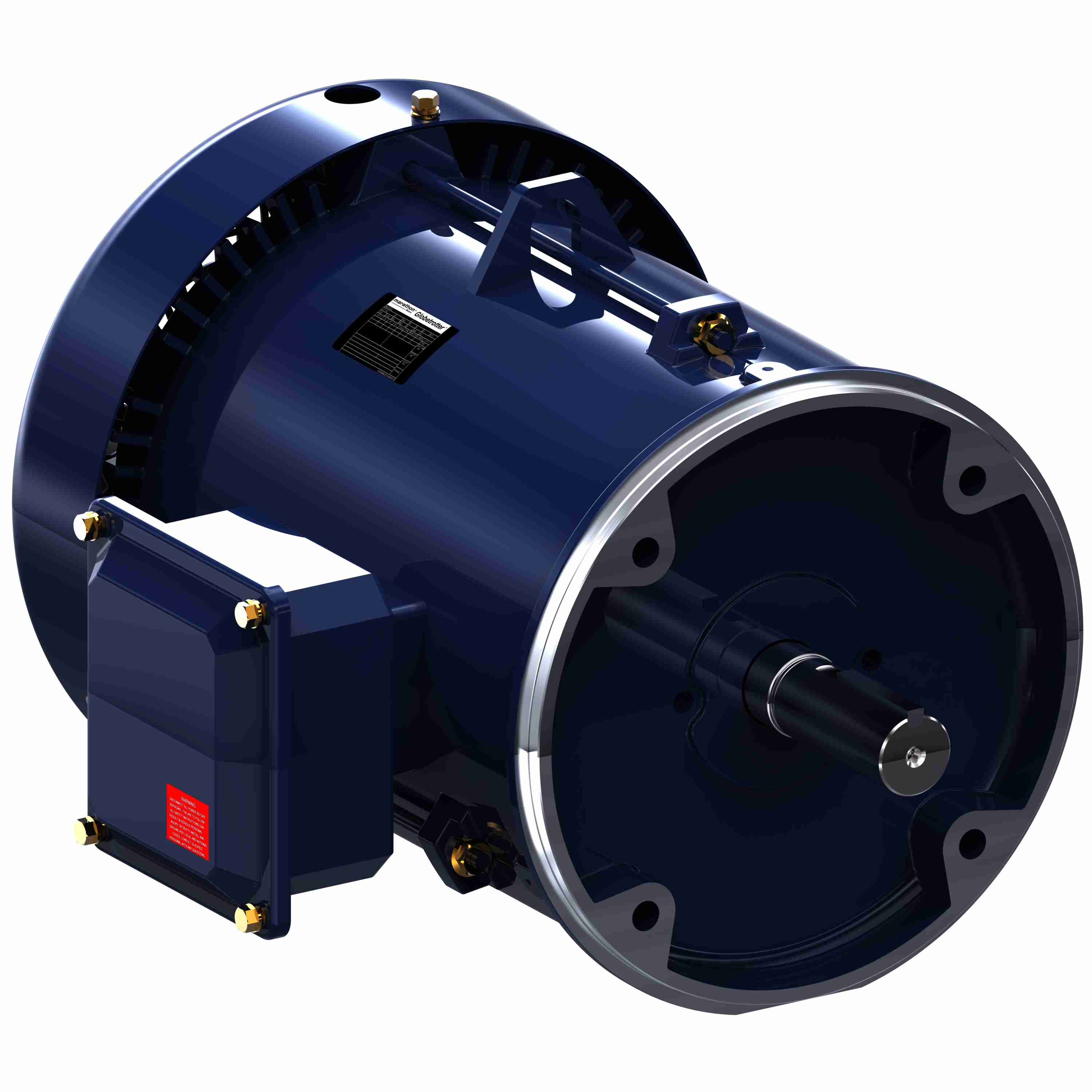 Marathon Electric 50 Hz Motor, 3 HP, 3 Ph, 50 Hz, 220/380/440 V, 1500 RPM, 182TC Frame, TEFC