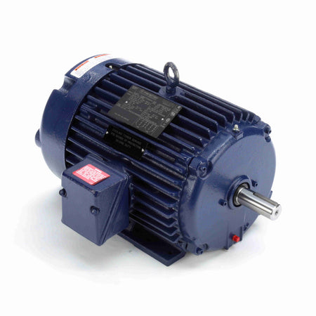 Marathon Electric Severe Duty Motor, 7.50 & 5 HP, 3 Ph, 60 & 50 Hz, 230/460 & 190/380 V, 1800 & 1500 RPM, 213T Frame, TEFC