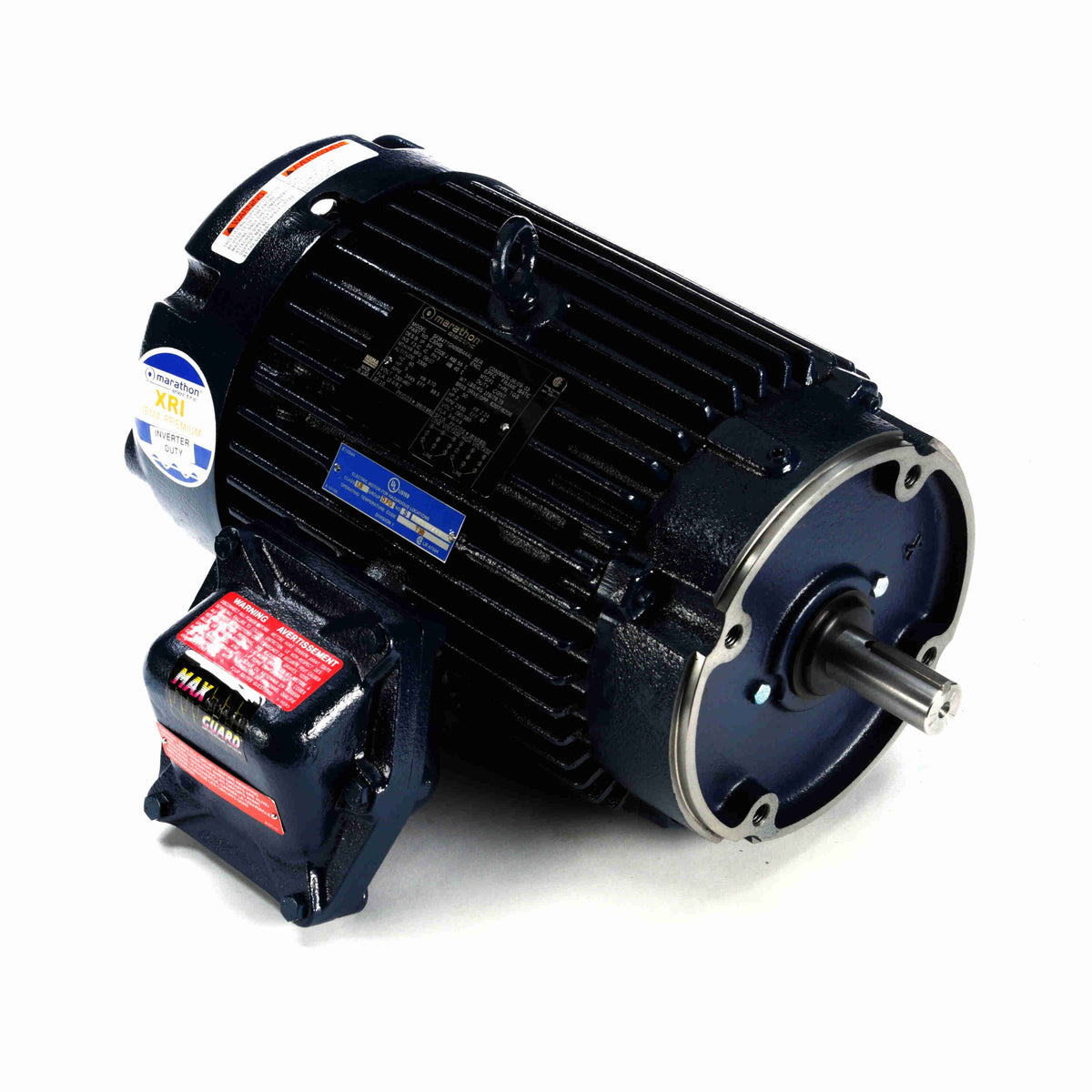 Marathon Electric Explosion Proof Motor, 5 & 3 HP, 3 Ph, 60 & 50 Hz, 230/460 & 190/380 V, 3600 & 3000 RPM, 184TC Frame, EPFC