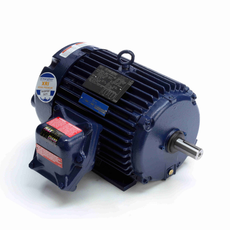 Marathon Electric Explosion Proof Motor, 5 & 3 HP, 3 Ph, 60 & 50 Hz, 230/460 & 190/380 V, 1800 & 1500 RPM, 184T Frame, EPFC