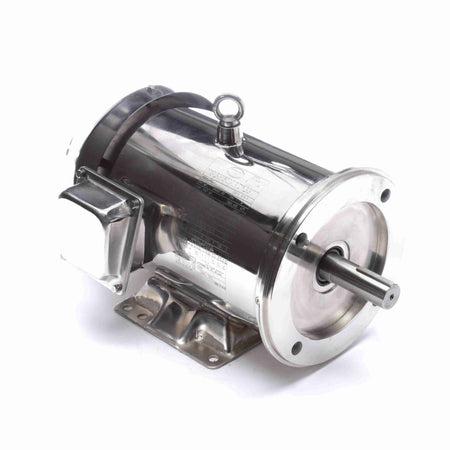 Marathon Electric Washdown Motor, 25 & 20 HP, 3 Ph, 60 & 50 Hz, 208-230/460 & 190/380 V, 1800 & 1500 RPM, 284TC Frame, TEFC