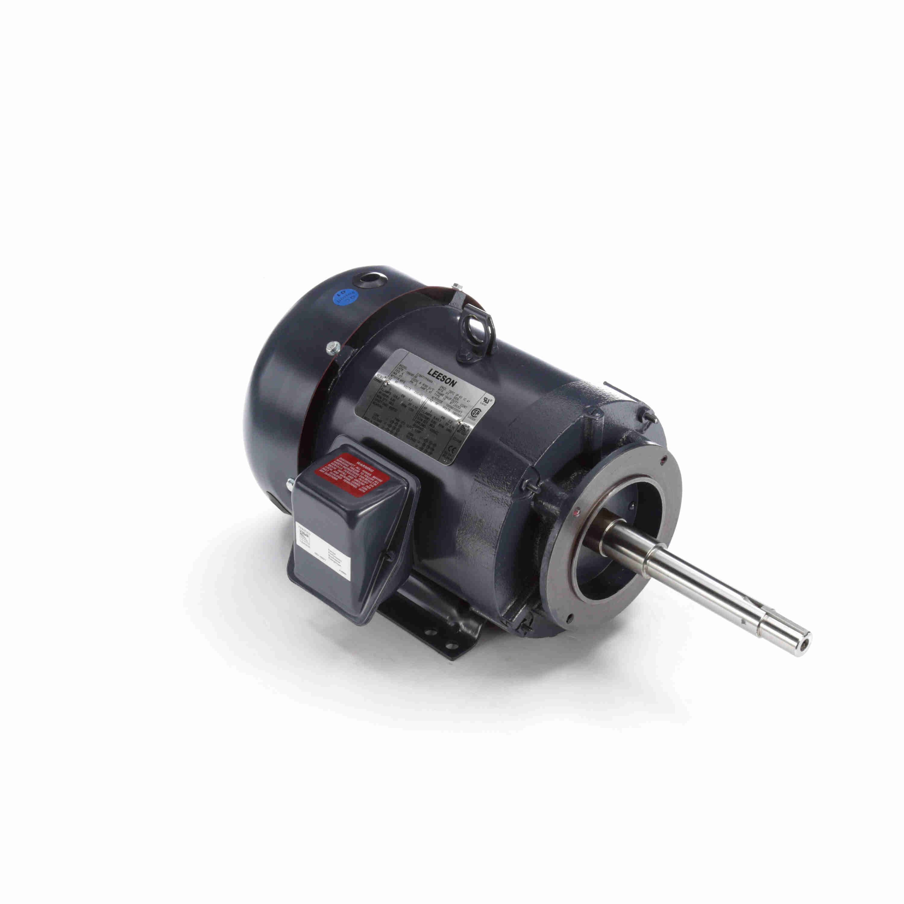 Marathon Electric Close-Coupled Pump Motor, 5 & 3 HP, 3 Ph, 60 & 50 Hz, 230/460 & 190/380 V, 3600 & 3000 RPM, 184JP Frame, TEFC