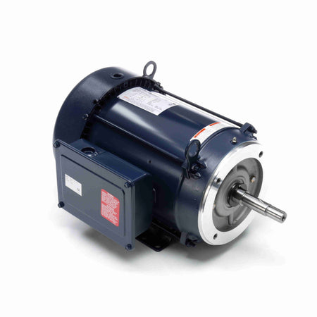 Marathon Electric Close-Coupled Pump Motor, 7.50 HP, 1 Ph, 60 Hz, 230 V, 3600 RPM, 213JM Frame, TEFC