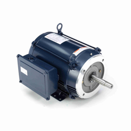 Marathon Electric Close-Coupled Pump Motor, 7.50 HP, 1 Ph, 60 Hz, 230 V, 3600 RPM, 213JM Frame, DP