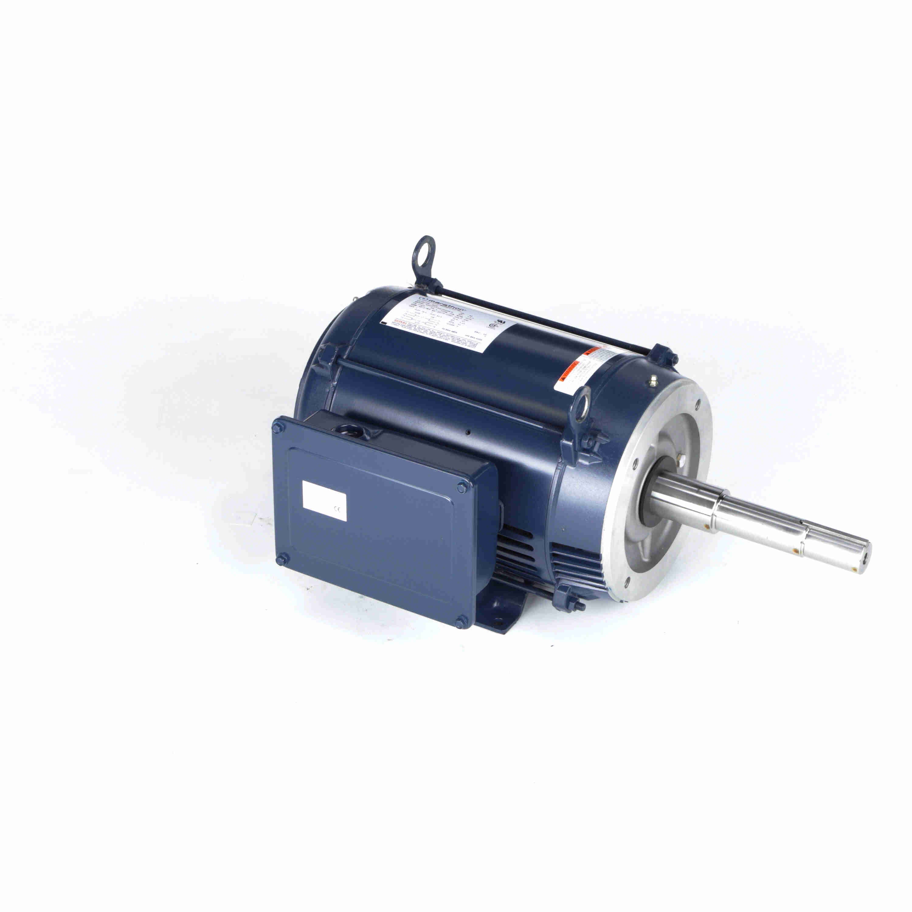 Marathon Electric Close-Coupled Pump Motor, 7.50 HP, 1 Ph, 60 Hz, 230 V, 3600 RPM, 213JP Frame, DP