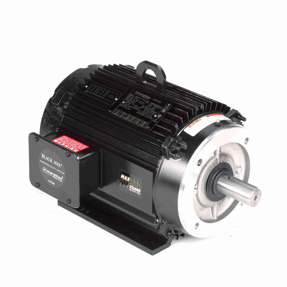 Marathon Electric Speed Ratio Motor, 7.50 HP, 3 Ph, 60 Hz, 230/460 V, 1800 RPM, 213TC Frame, TENV