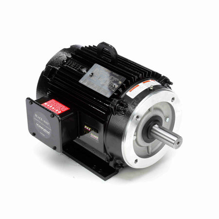 Marathon Electric Speed Ratio Motor, 3 HP, 3 Ph, 60 Hz, 230/460 V, 1200 RPM, 213TC Frame, TENV