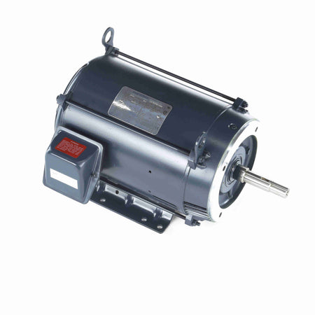 Marathon Electric Close-Coupled Pump Motor, 7.50 HP, 3 Ph, 60 Hz, 575 V, 1800 & 1800 RPM, 213JM Frame, DP