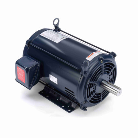 Marathon Electric General Purpose Motor, 7.50 & 5 HP, 3 Ph, 60 & 50 Hz, 230/460 & 190/380 V, 1800 & 1500 RPM, 213T Frame, DP