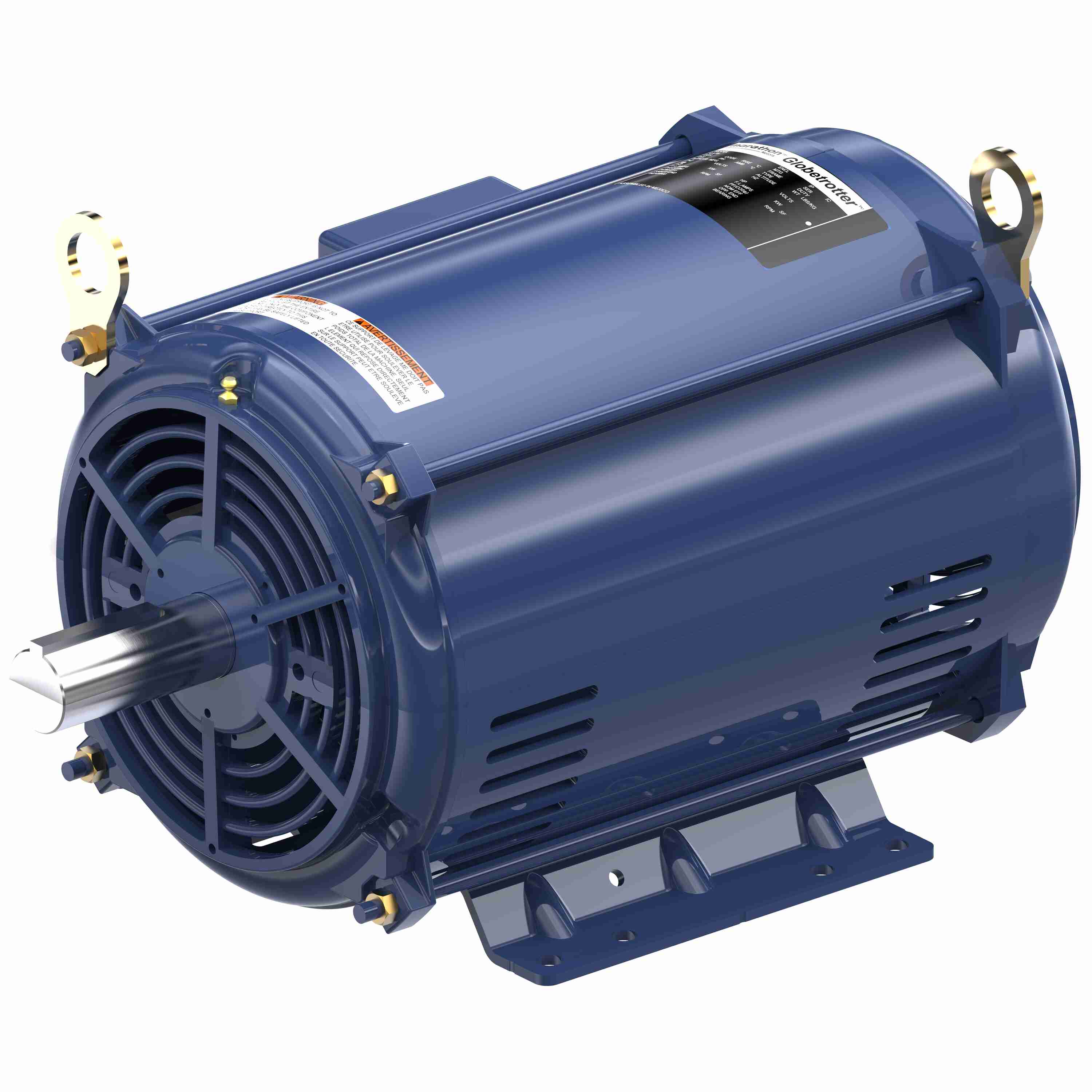 Marathon Electric General Purpose Motor, 7.50 & 5 HP, 3 Ph, 60 & 50 Hz, 230/460 & 190/380 V, 1800 & 1500 RPM, 213T Frame, DP