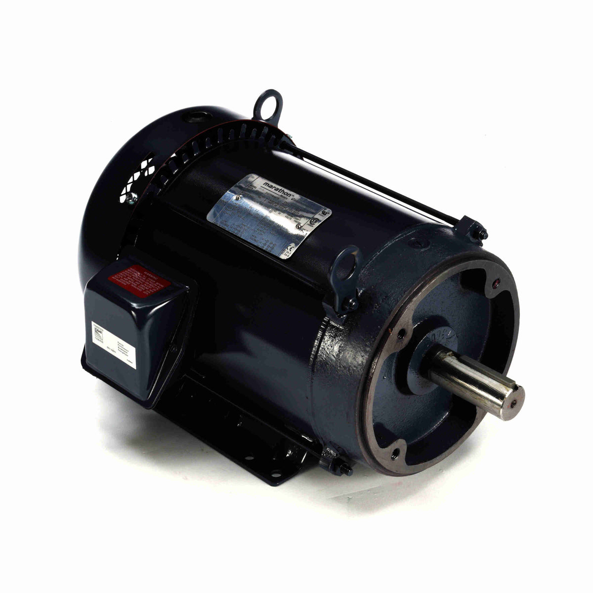 Marathon Electric Fire Pump Motor, 25 & 20 HP, 3 Ph, 60 & 50 Hz, 230/460 & 190/380 V, 3600 & 3000 RPM, 284TS Frame, TEFC
